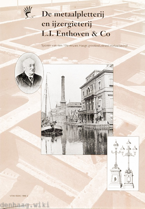 Cover of De metaalpletterij en ijzergieterij L.I. Enthoven & Co