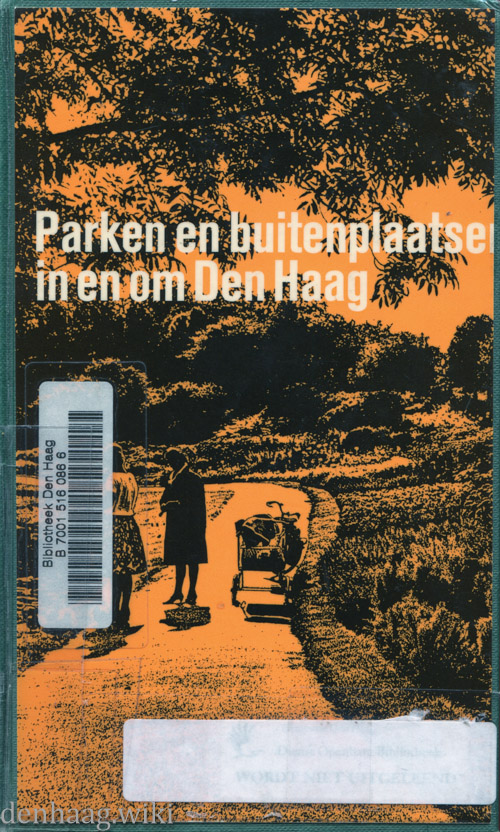 Cover of Parken en buitenplaatsen in en om Den Haag